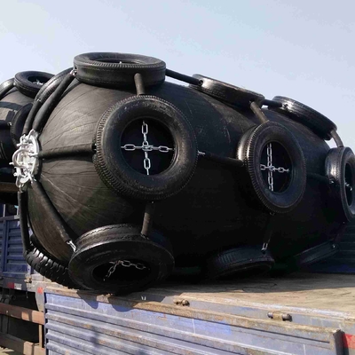 سپر لاستیکی پنوماتیک CCS برای Corvette Ship &amp; Frigate High Air Tightness Float Rubber Buffer