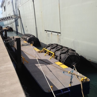ISO17357 سپر لاستیکی Yokohama چین برای Tugboat نفوذ ناپذیری هوای بالا Natant Floater