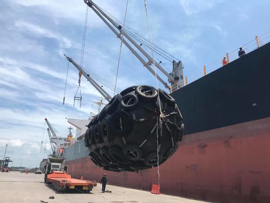 لاستیکی یوکوهاما نوع پنوماتیک قایق گلگیر قایق