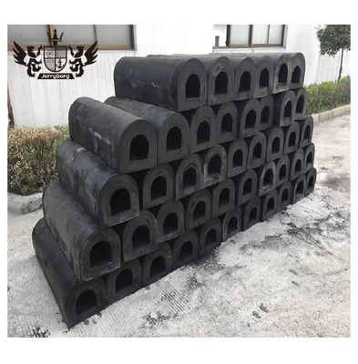 D نوع لاستیک Fender با کیفیت بالا Jetty Fender لاستیک دریایی D شکل Dock Bumper