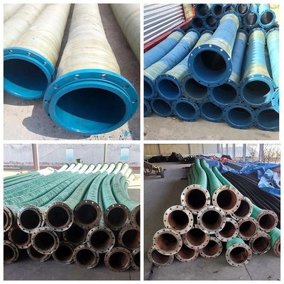 Flexible Marine Floating Hose Manufacturers Flange Nipple Dredge Sand Mud Oil Decharge