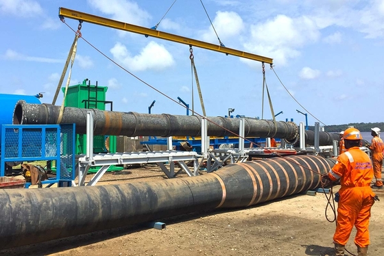 Flexible Marine Floating Hose Manufacturers Flange Nipple Dredge Sand Mud Oil Decharge