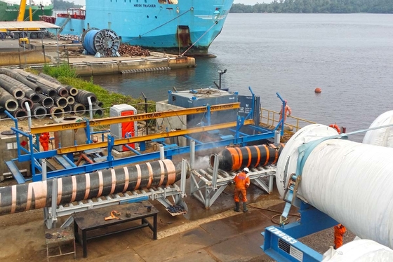 Flexible Marine Floating Hose Manufacturers Flange Nipple Dredge Sand Mud Oil Decharge