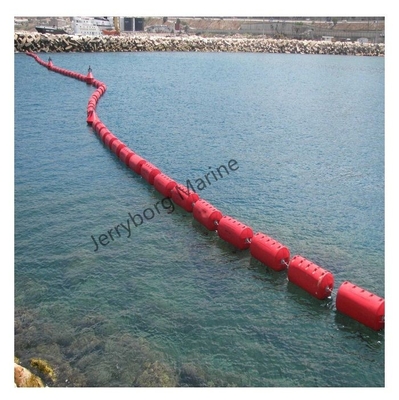HDPE شناور مخازن خروجی خط لوله پلاستیکی مانع شناور