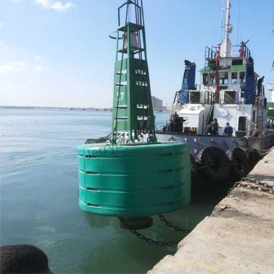 مواد ماندگار و متنوع LLDPE Navigation &amp; Mark Buoy برای آبداری