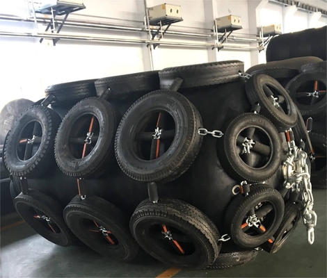 باپر لاستیکی پنوماتیک برای حفاظت از کشتی به کشتی - گواهینامه CCS/BV