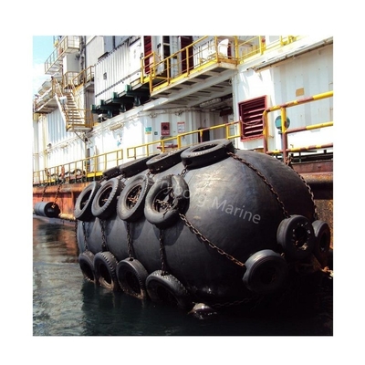 CCS/BV Fender مورد تایید لاستیکی برای STS و STD Marine Yokohama Type Fender
