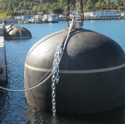 لاستیک شناور قابل حمل Hydro Pneumatic Fender لاستیک طبیعی برای محافظت از کشتی
