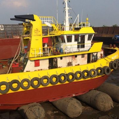 کیسه هوا مخصوص راه اندازی کشتی لاستیکی دریایی استوانه ای