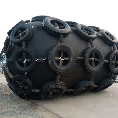 گلگیرهای قایق محافظتی کشتی 2.5mm * 4.0m Yokohama Pneumatic Fender Ship