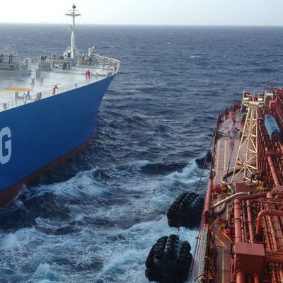 ABS Q235 Flange 80Kpa سپر لاستیکی دریایی برای حامل های گاز متصل کننده سپر