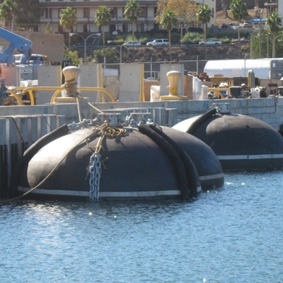 3.3 متر * 6.5 متر پنوماتیک لاستیک شناور Hydro Submarine Fender