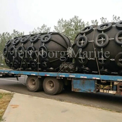 گلگیر پنوماتیک شناور لاستیک طبیعی انتقال STS فراساحلی 50 کیلو پاسکال