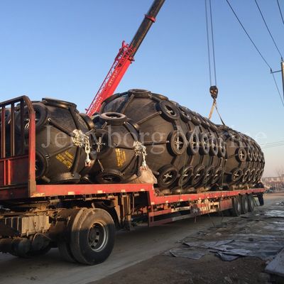 2.5m * 4.0m Ship Docking Pneumatic Yokohama Marine Fenders