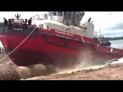 کوله هوایی دریایی برای بلند کردن کشتی نجات کوله هوایی پرتاب